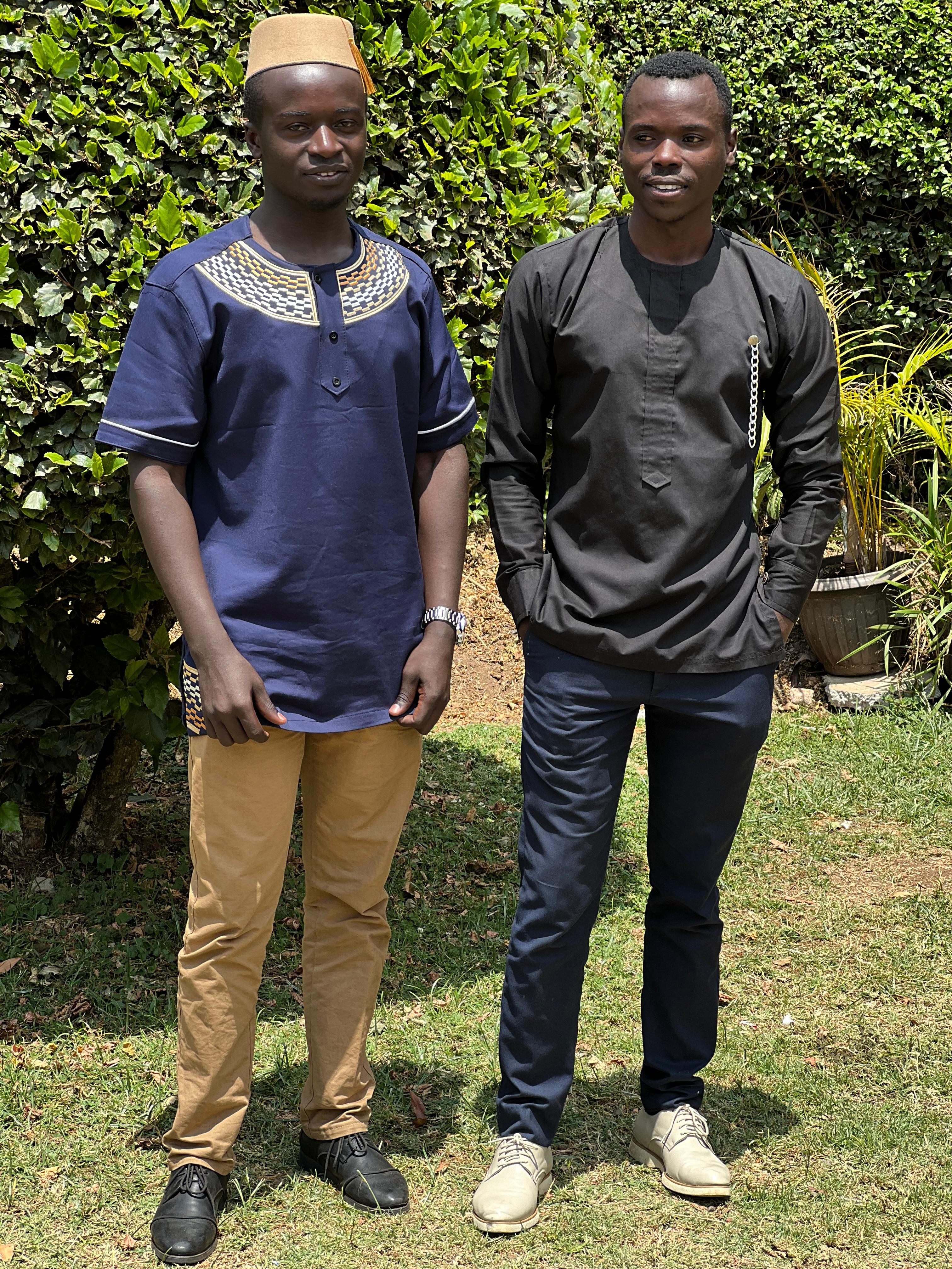 A sunny moment with Calvince